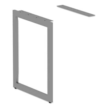 Fine-Line ALE 23.62 x 28.5 in. Open Office Series O-Leg Return Base Fully Adjustable FI3200831